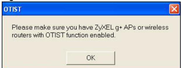 ZYXEL G-570S - Starting OTIST - 5