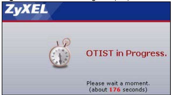 ZYXEL G-570S - Starting OTIST - 3
