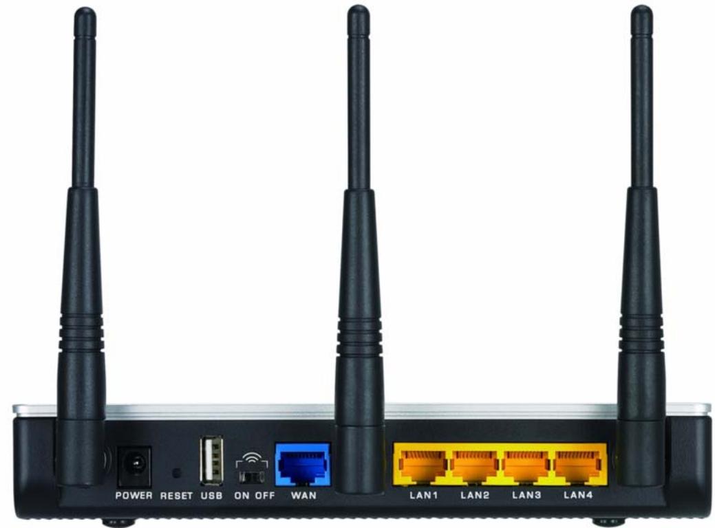 ZYXEL NBG-415 - Rear Panel - 1