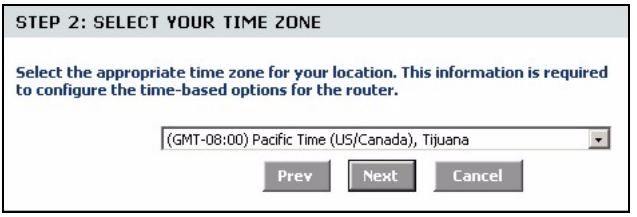 ZYXEL NBG-415 - Internet Connection Setup Wizard - 4