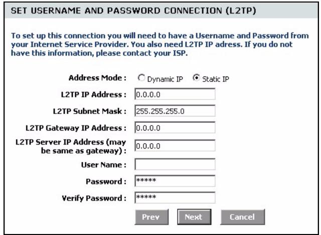 ZYXEL NBG-415 - Internet Connection Setup Wizard - 10