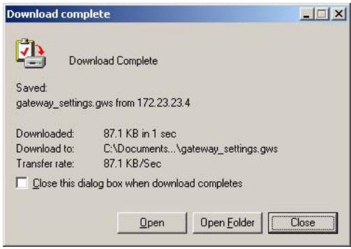 ZYXEL NBG-415 - Save Configuration - 3