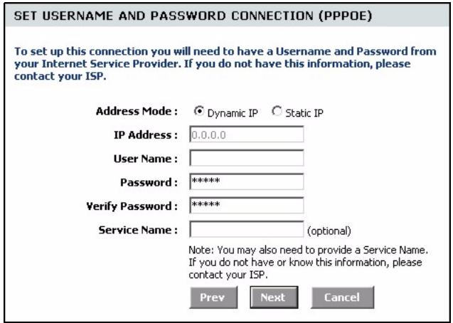 ZYXEL NBG-415 - Internet Connection Setup Wizard - 8