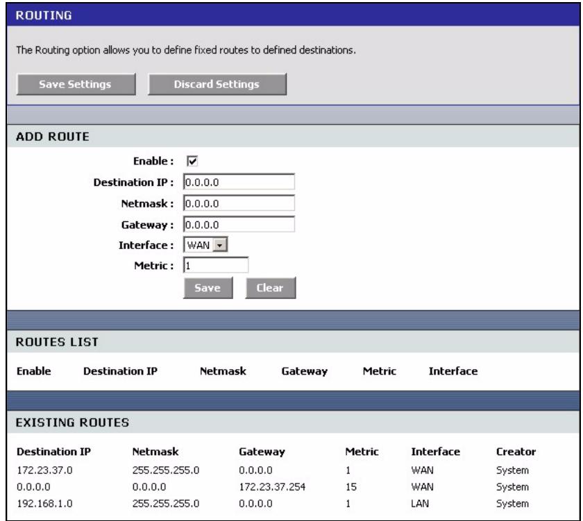 ZYXEL NBG-415 - Routing - 2