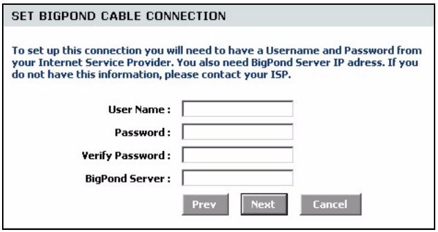 ZYXEL NBG-415 - Internet Connection Setup Wizard - 11