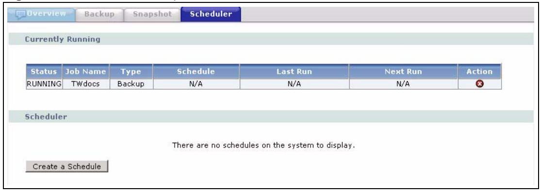 ZYXEL NSA-2400-1T - Schedule Backups - 3