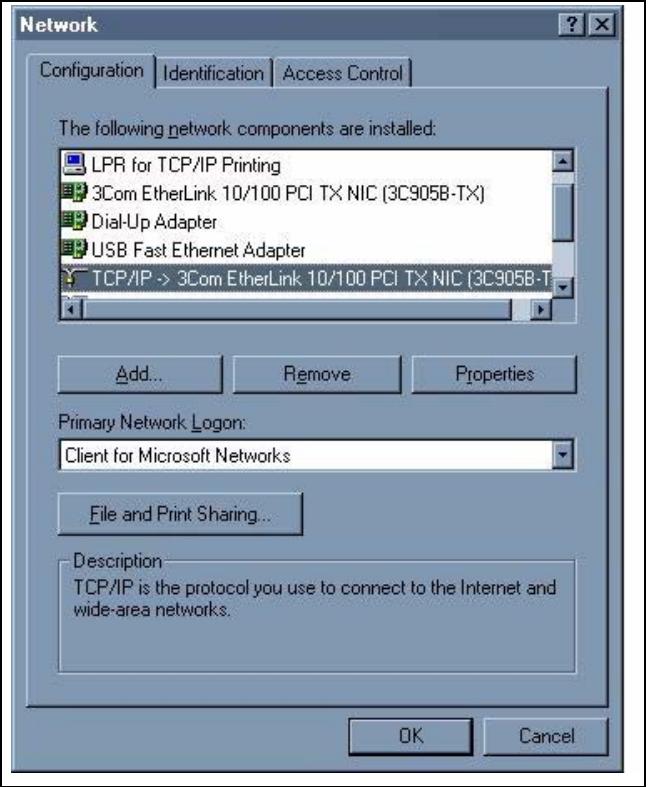 ZYXEL NSA-2400-1T - Windows 95/98/Me - 1