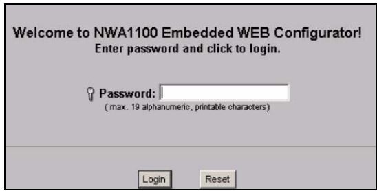 ZYXEL NWA-1100 - Acceda al Configurador Web - 3