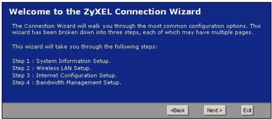 ZYXEL P-334U - Wizard Setup - 3