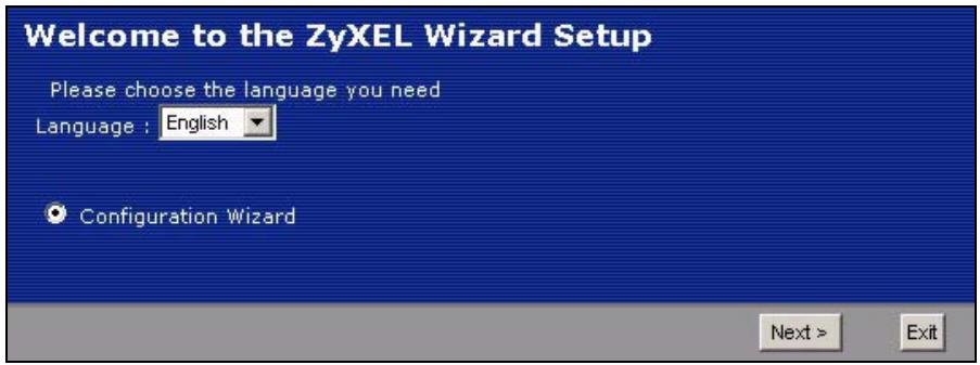 ZYXEL P-334U - Wizard Setup - 2