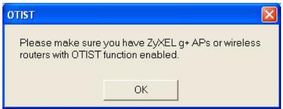ZYXEL P-334U - Starting OTIST - 4