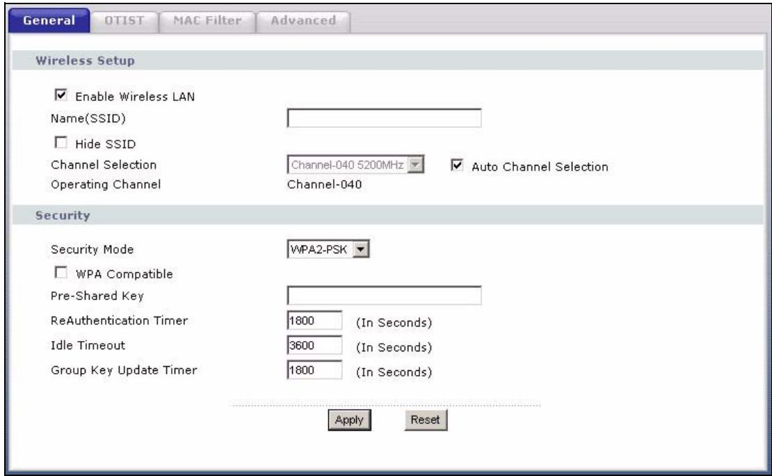 ZYXEL P-334U - WPA-PSK/WPA2-PSK - 1