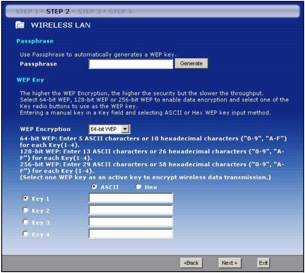 ZYXEL P-334U - Basic(WEP) Security - 1