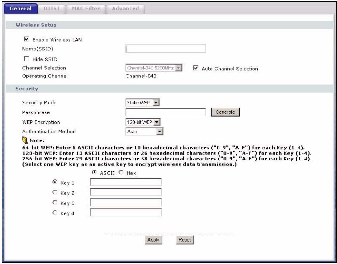 ZYXEL P-334U - WEP Encryption - 1