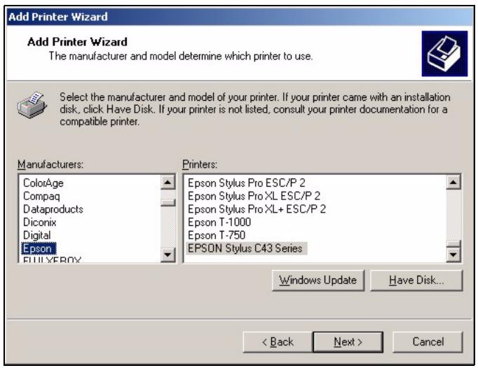 ZYXEL P-334U - Select Local printer and click Next. - 3