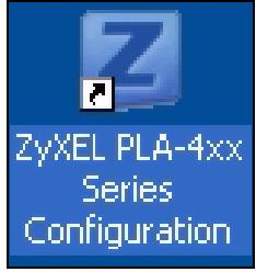 ZYXEL PLA-400 - Starting the Configuration Utility - 1