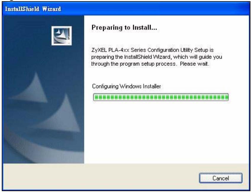ZYXEL PLA-400 - Installing the Utility - 5