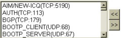 ZYXEL PRESTIGE 202H - Firewall-WAN to LAN-Edit Rule 3 - 2