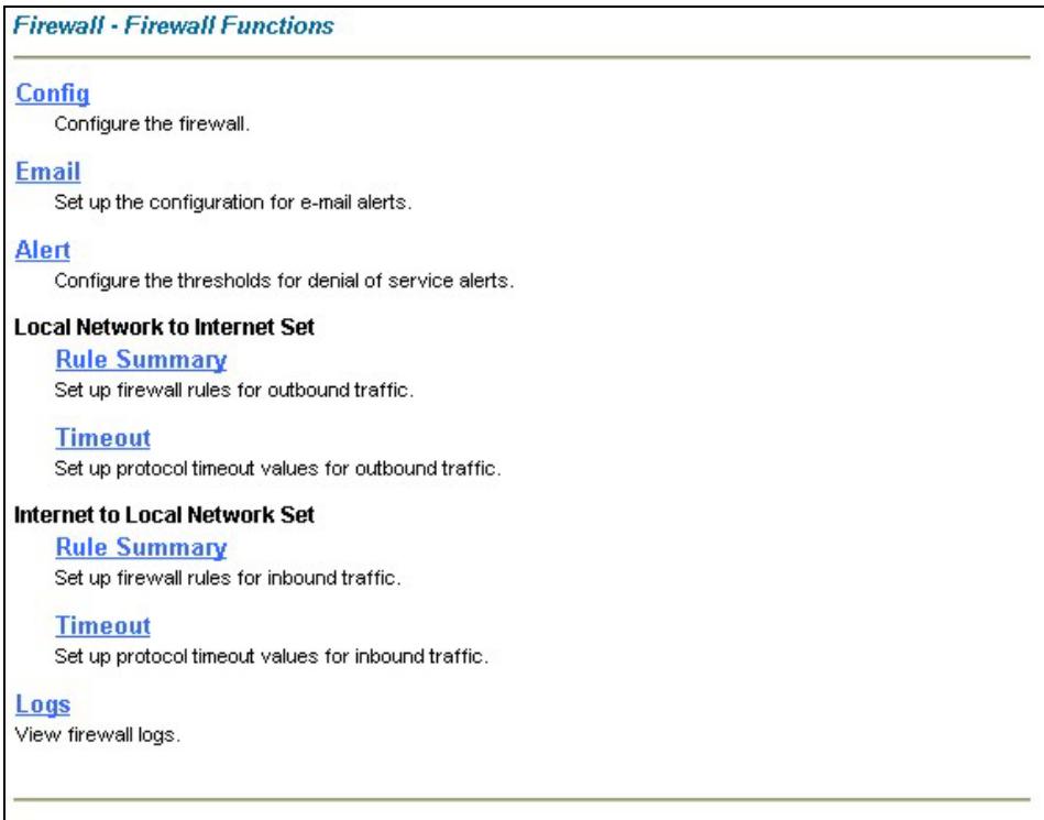 ZYXEL PRESTIGE 202H - Web Configurator Login and Main Menu Screens - 2