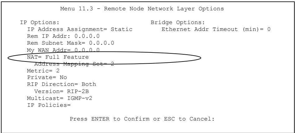 ZYXEL PRESTIGE 202H - Example 3: Multiple Public IP Addresses With Inside Servers - 2