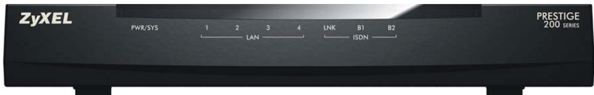 ZYXEL PRESTIGE 202H - Front Panel - 1