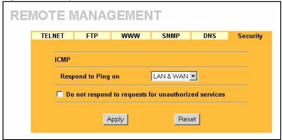 ZYXEL PRESTIGE 2302RL - Configuring Security - 1