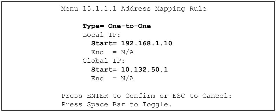 ZYXEL PRESTIGE 2302RL - Example 3: Multiple Public IP Addresses With Inside Servers - 2
