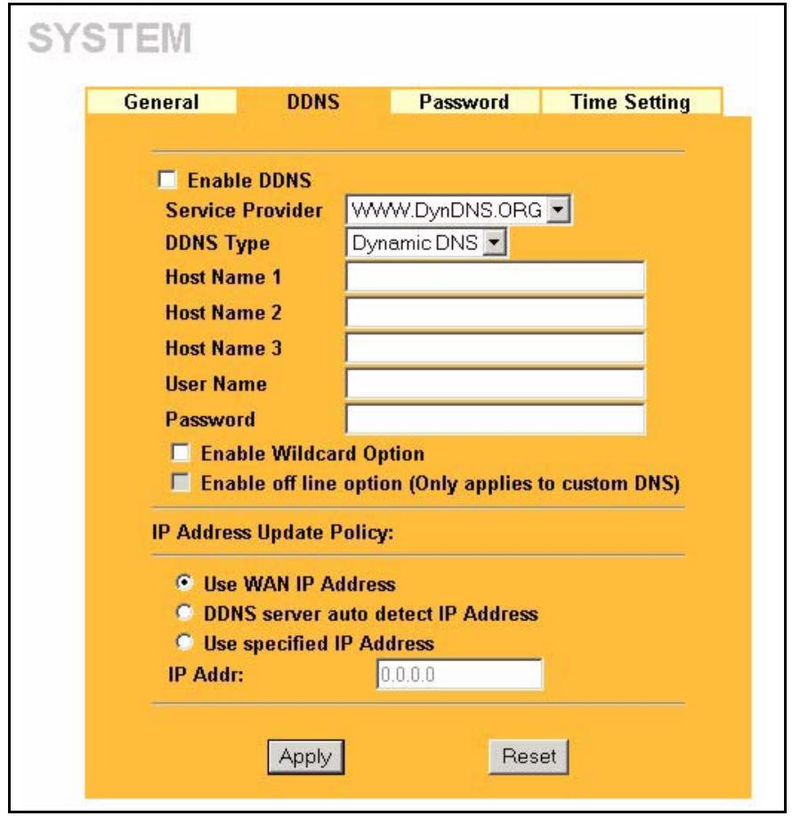 ZYXEL PRESTIGE 2302RL - Configuring Dynamic DNS - 1