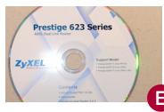 ZYXEL PRESTIGE 623 - Étendue de la livraison\* - 5