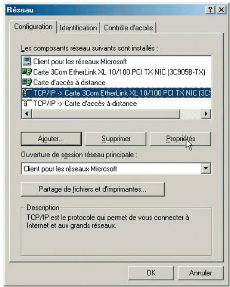 ZYXEL PRESTIGE 623 - Configuration TCP/IP - 1