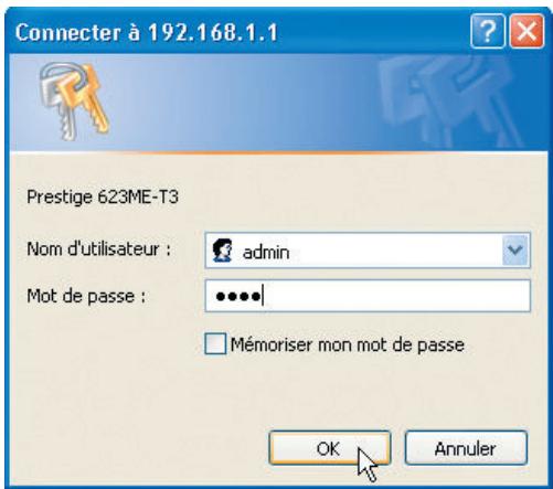 ZYXEL PRESTIGE 623 - Config. du modem, tous les systèmes d'exploit. - 2