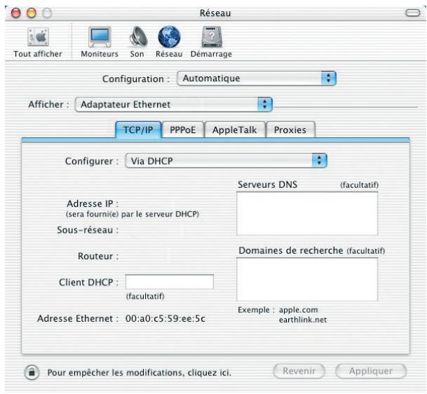 ZYXEL PRESTIGE 623 - Configuration TCP/IP - 1