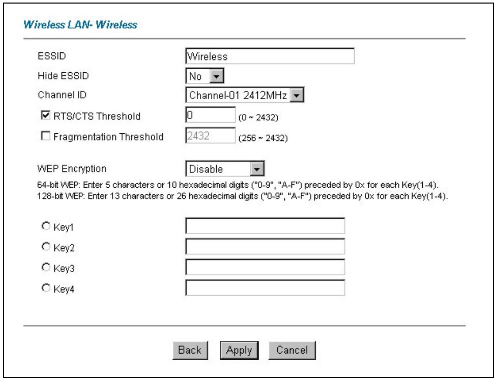 ZYXEL PRESTIGE 652HI - Configuring Wireless LAN - 1