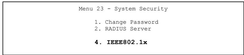 ZYXEL PRESTIGE 652HI - IEEE802.1x - 1