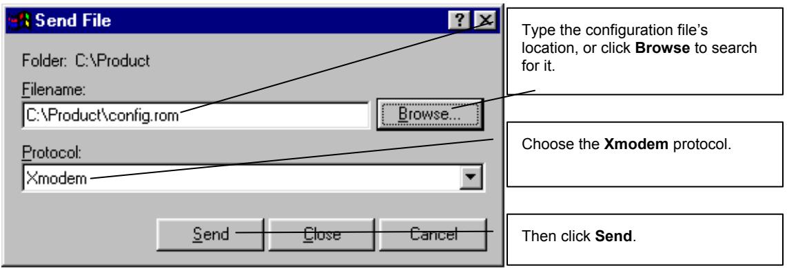 ZYXEL PRESTIGE 652HI - Restore Using FTP Session Example - 1