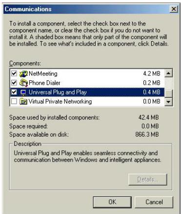 ZYXEL PRESTIGE 652HI - Installing UPnP in Windows Me - 2