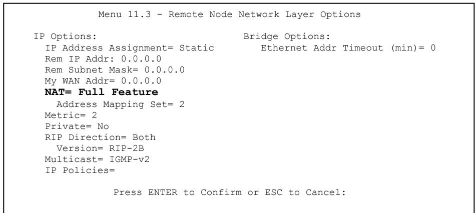 ZYXEL PRESTIGE 652HI - Example 3: Multiple Public IP Addresses With Inside Servers - 2
