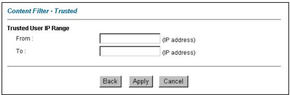 ZYXEL PRESTIGE 652HWI - Configuring Trusted Computers - 1