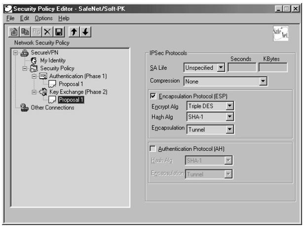 ZYXEL ZYWALL 100 - Configuring a security policy on the Soft-PK - 6