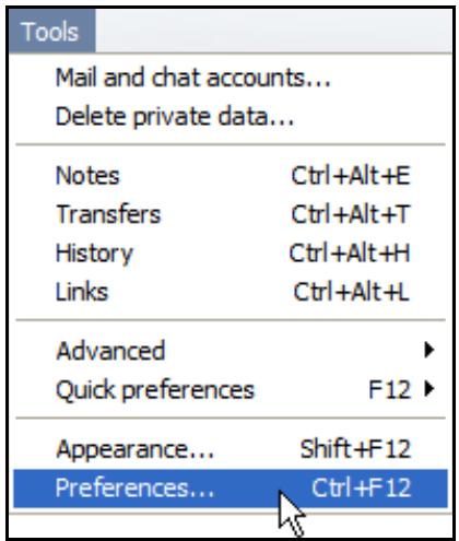 ZYXEL ZYWALL USG 20 - Installing a Stand-Alone Certificate File in Opera - 1