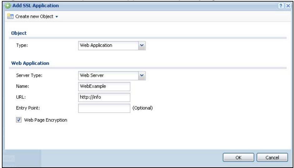 ZYXEL ZYWALL USG 20 - Example: Specifying a Web Site for Access - 1