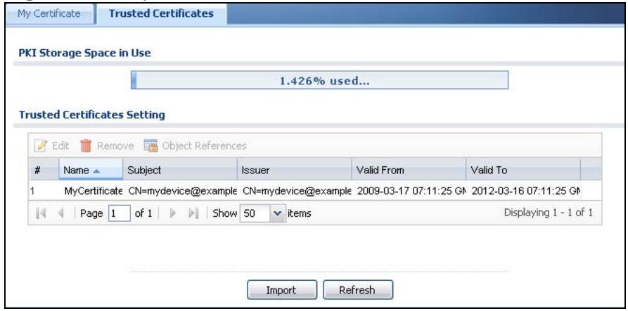 ZYXEL ZYWALL USG 20 - Enrolling and Importing SSL Client Certificates - 1