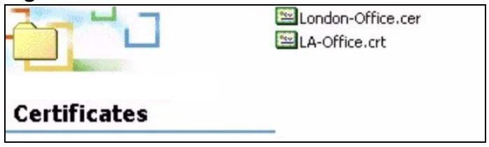 ZYXEL ZYWALL USG 20 - Verifying a Certificate - 1