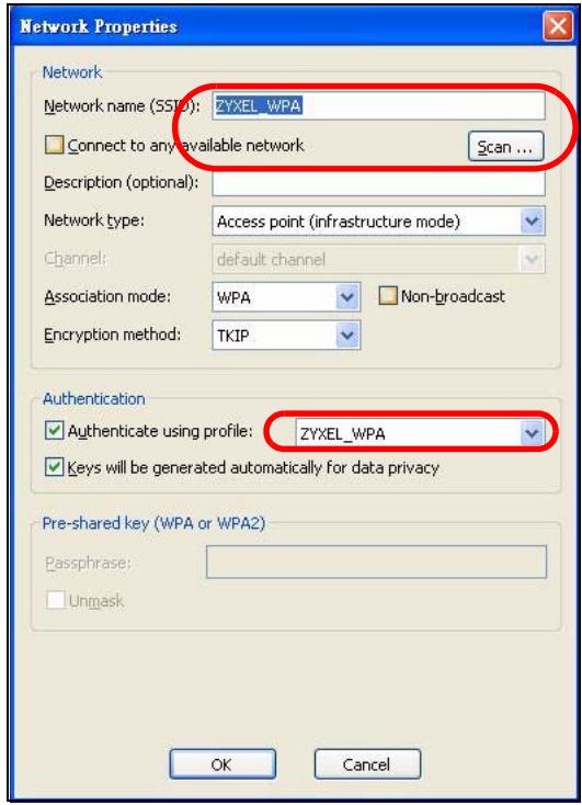 ZYXEL ZYWALL USG 20 - Click Networks > Add. - 2