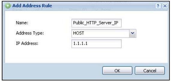 ZYXEL ZYWALL USG 20 - Create the Address Objects - 2