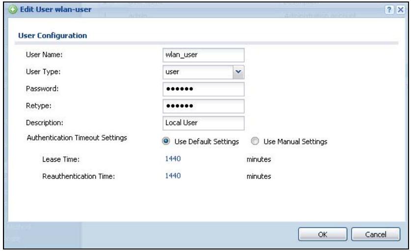 ZYXEL ZYWALL USG 20 - Set Up User Accounts - 1