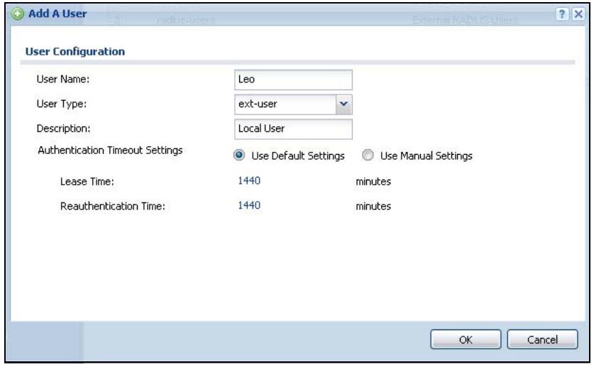 ZYXEL ZYWALL USG 20 - Set Up User Accounts - 1