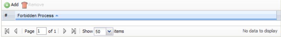 ZYXEL ZYWALL USG 20 - Processes Endpoints Must NOT Have Running - 1
