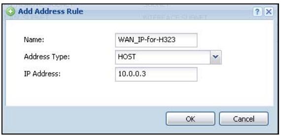 ZYXEL ZYWALL USG 20 - Set Up a NAT Policy For H.323 - 1