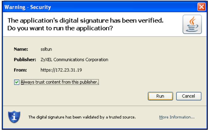 ZYXEL ZYWALL USG 20 - Remote User Login - 7